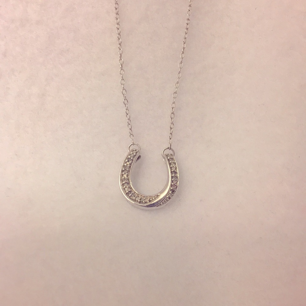 Sterling Silver horse shoe necklace